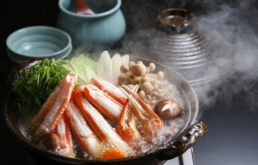 地物松葉かにすきセット 和の贈りもの