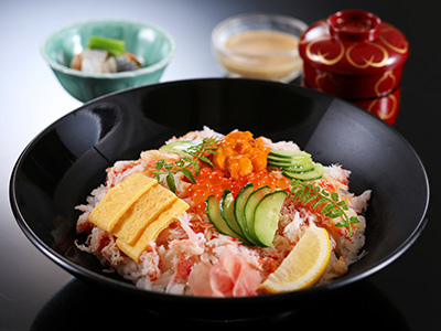 かにちらし 白鷺館