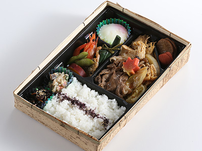 黒毛和牛すき焼き弁当 和楽