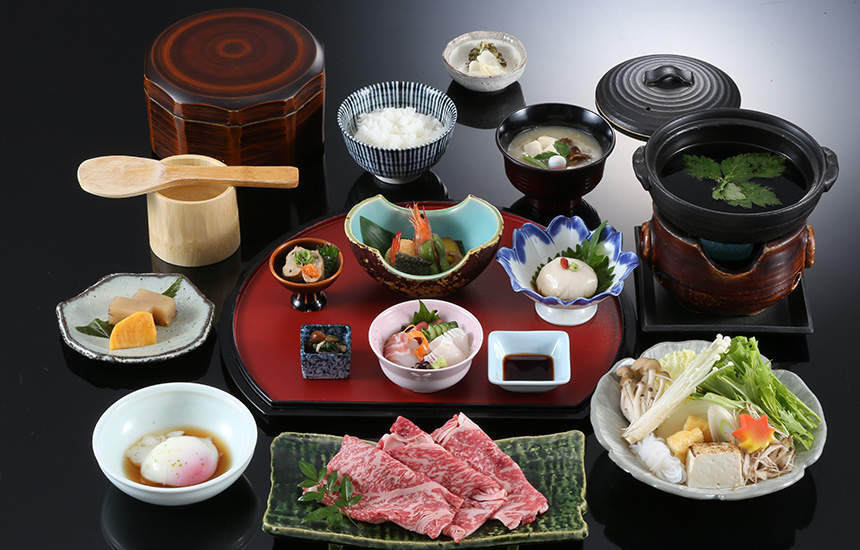 黒毛和牛すきやき御膳 和楽