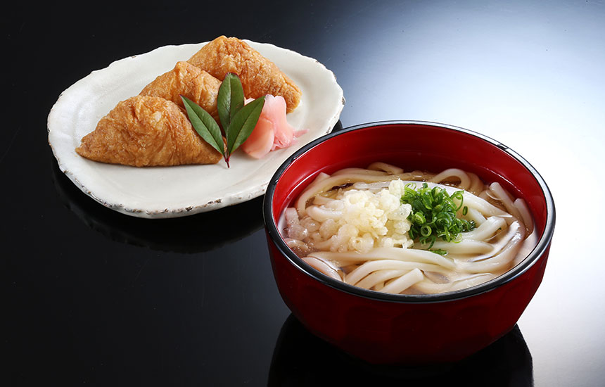 うどんとお寿司セット 白鷺館