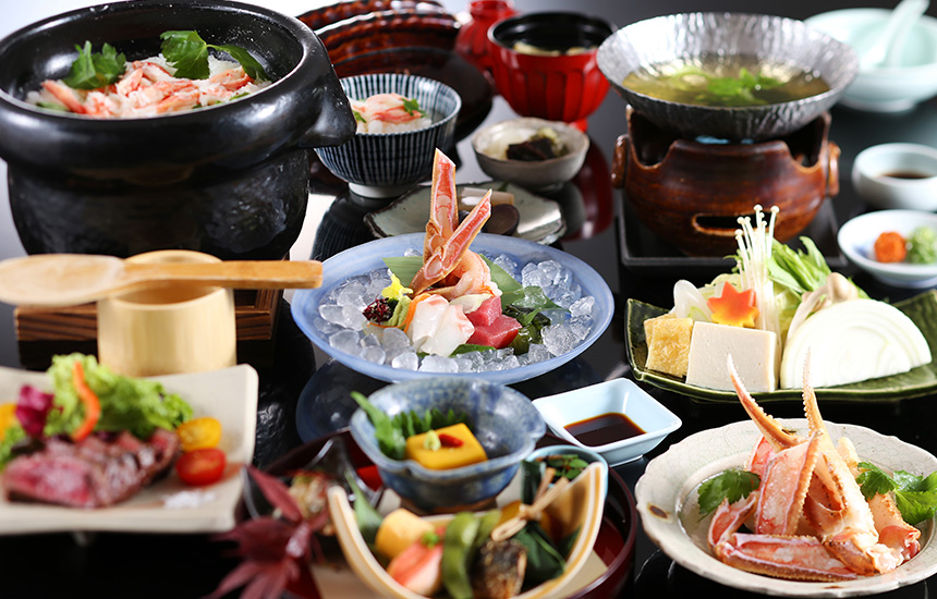 和楽膳(夜の特別かにコース) 和楽