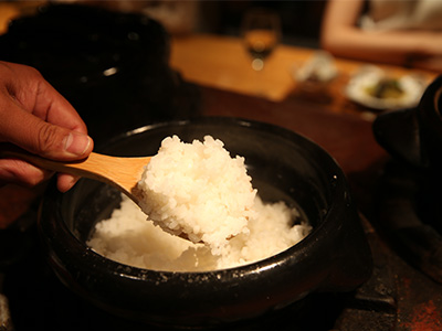 紫香楽釜御飯　和楽