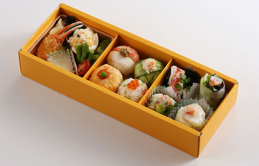 かにづくし弁当 白鷺館